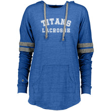 Load image into Gallery viewer, Ladies Hooded Low Key Lacrosse Pullover