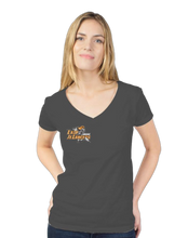 Load image into Gallery viewer, Lady Jr. Lancers Womens V-Neck Tee