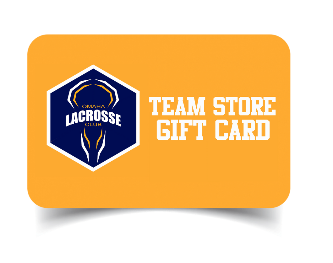 Omaha Lacrosse Club Team Store e-Gift Card