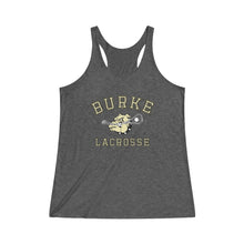 Load image into Gallery viewer, Burke Lacrosse Women&#39;s Tri-Blend Racerback Tank