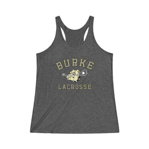 Burke Lacrosse Women's Tri-Blend Racerback Tank