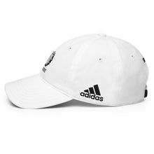 Load image into Gallery viewer, Adidas Burke Lacrosse Performance Hat - Black &amp; White