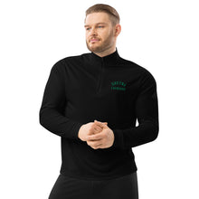 Load image into Gallery viewer, Adidas Embroidered Quarter Zip Pullover