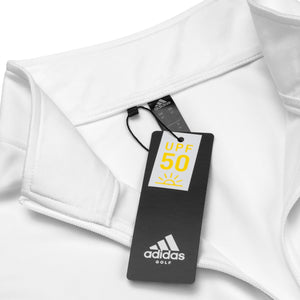 Adidas Team Logo Quarter Zip Pullover - Black & White
