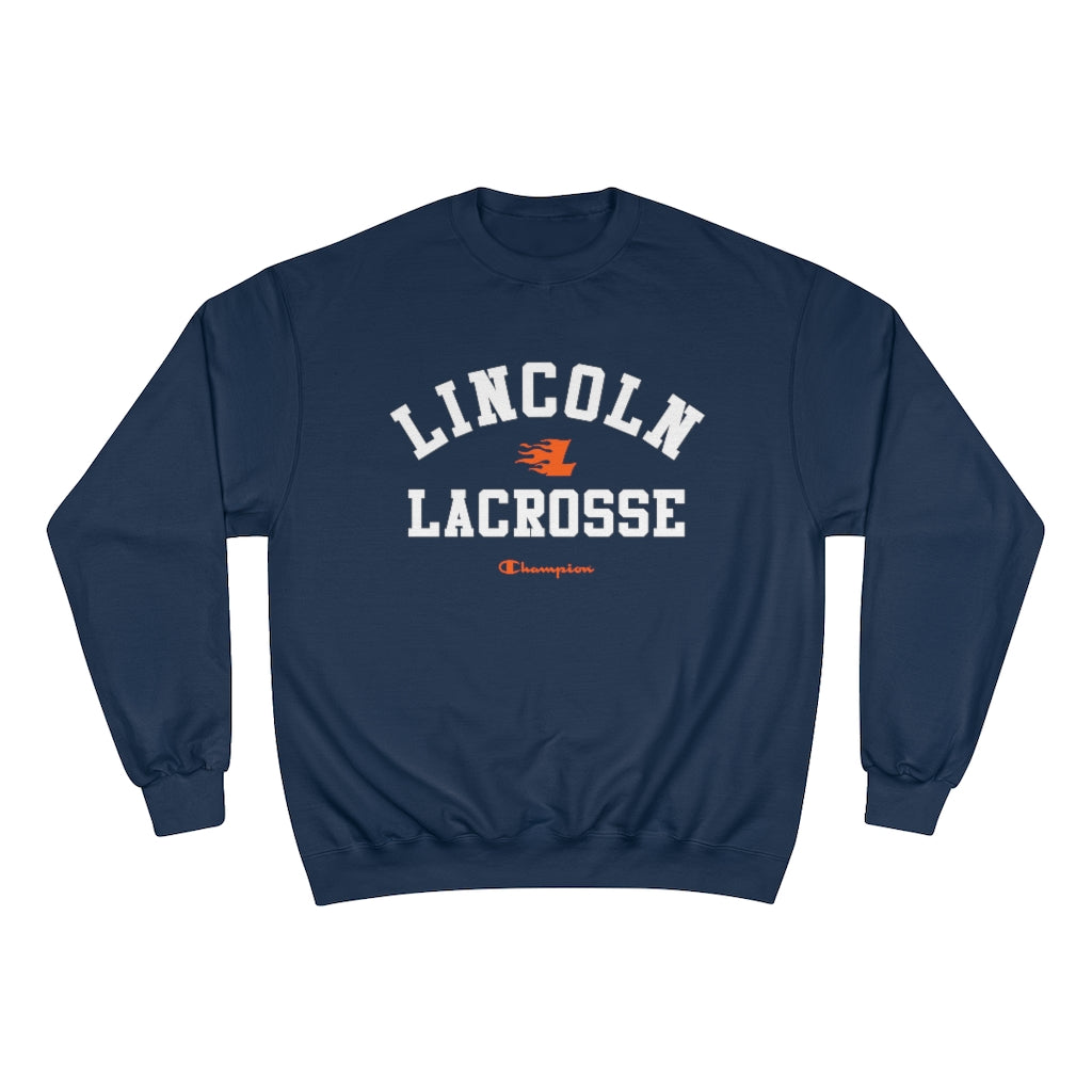 Lincoln Lacrosse Champion Sweatshirt