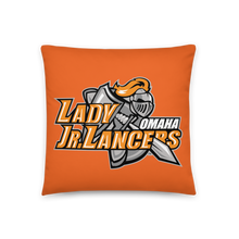 Load image into Gallery viewer, Lady Jr. Lancers Logo Pillows