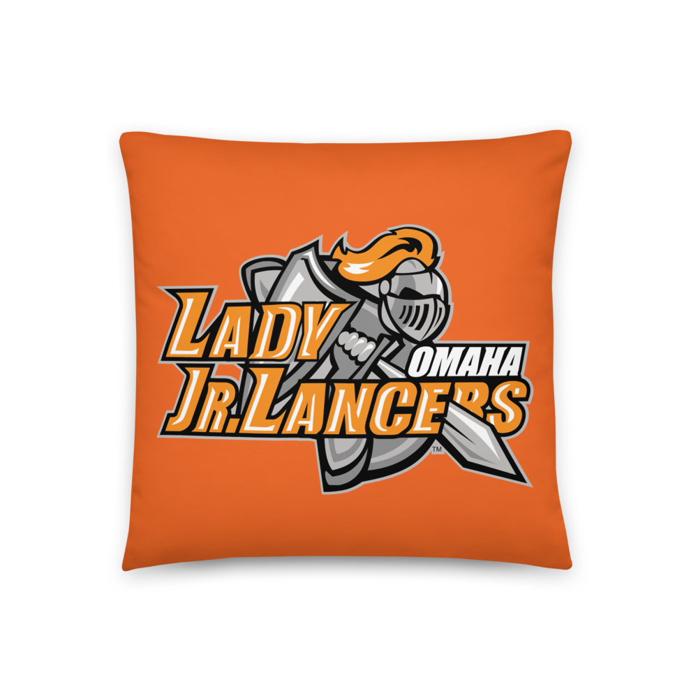 Lady Jr. Lancers Logo Pillows