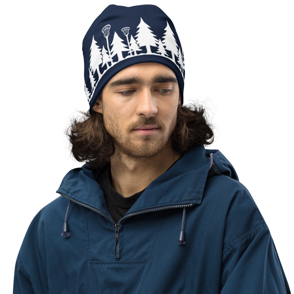 Lacrosse Stick Forest Performance Beanie