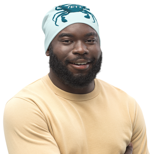 Yeti Blue Crab lacrosse Performance Beanie