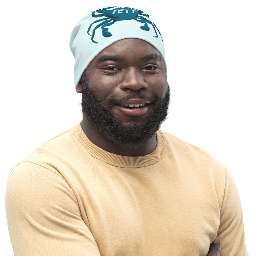 Yeti Blue Crab lacrosse Performance Beanie