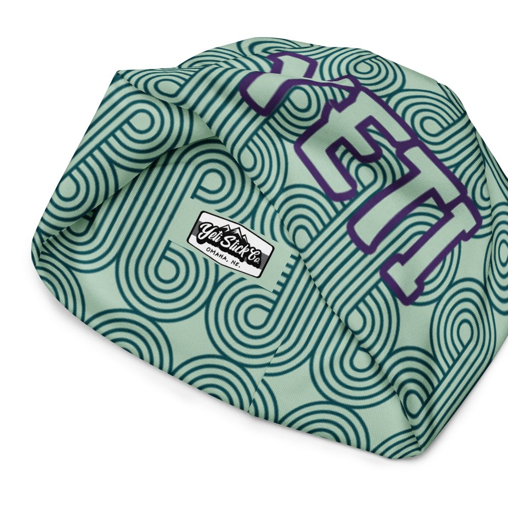 Mint Green Yeti Stick Co. Performance Beanie