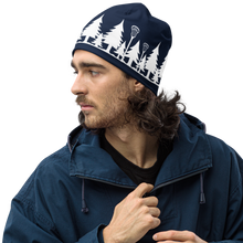 Load image into Gallery viewer, Lacrosse Stick Forest Performance Beanie