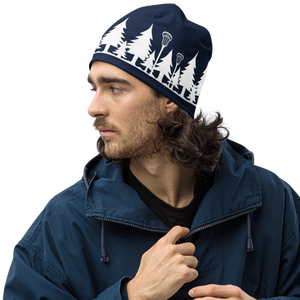 Lacrosse Stick Forest Performance Beanie