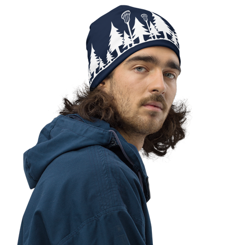 Lacrosse Stick Forest Performance Beanie