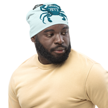 Load image into Gallery viewer, Yeti Blue Crab lacrosse Performance Beanie