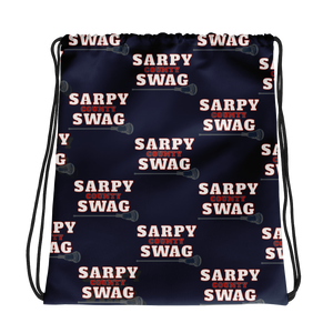 Sarpy County Swag Drawstring bag