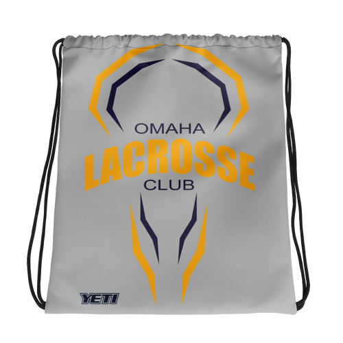 Omaha Lacrosse Club Drawstring bag