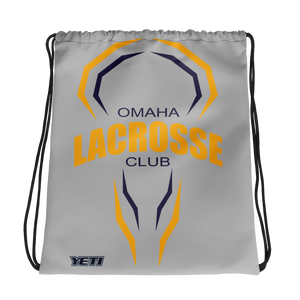 Omaha Lacrosse Club Drawstring bag
