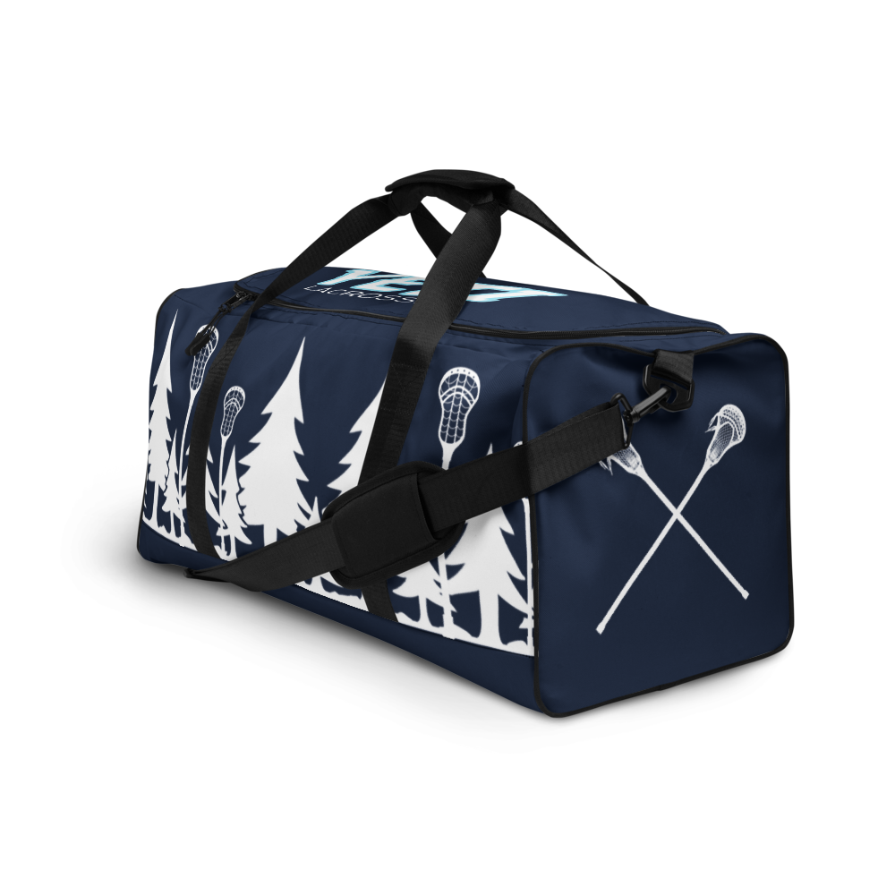 yeti compare duffle bag Yeti Stick Co. Lacrosse "Forest" Duffle bag – Yeti Print Company