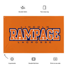 Load image into Gallery viewer, Rampage Lacrosse 3&#39; x 5&#39; Flag