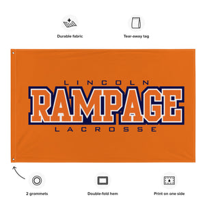 Rampage Lacrosse 3' x 5' Flag