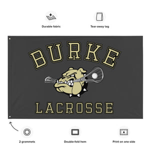 Burke Lacrosse 3'x5' Game Day Flag