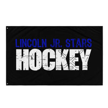 Load image into Gallery viewer, Jr. Stars Hockey Game Day Flag - 3&#39;X5&#39;