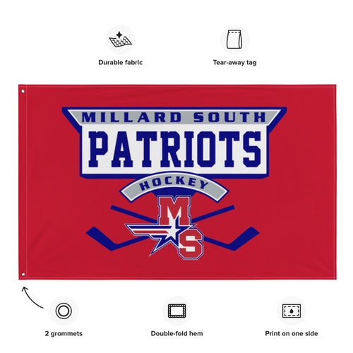 Millard South Hockey Gameday Flag 3’x5’