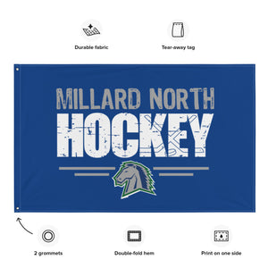 Millard North Hockey Gameday Flag 3’x5’