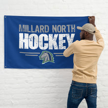 Load image into Gallery viewer, Millard North Hockey Gameday Flag 3’x5’