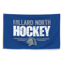 Load image into Gallery viewer, Millard North Hockey Gameday Flag 3’x5’