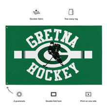 Load image into Gallery viewer, 3&#39;x5&#39; Gretna Hockey Game Day Flag