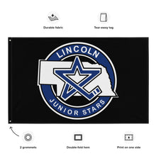 Load image into Gallery viewer, Jr. Stars Game Day Flag - 3&#39;X5&#39;