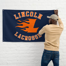 Load image into Gallery viewer, Lincoln Rampage Lacrosse 3&#39; x 5&#39; Flag