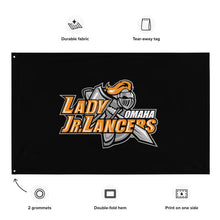 Load image into Gallery viewer, Lady Jr. Lancers Flag - 3&#39;X5&#39;