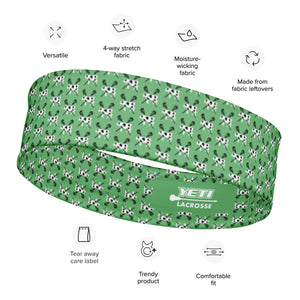 Spotted Cow Lacrosse Player Headband