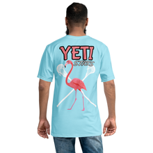 Load image into Gallery viewer, Yeti Stick Co. Flamingo Lacrosse T-shirt - Men&#39;s