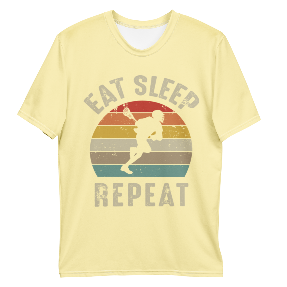 Eat. Sleep. Repeat. Lacrosse T-shirt