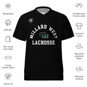 Recycled unisex sports jersey