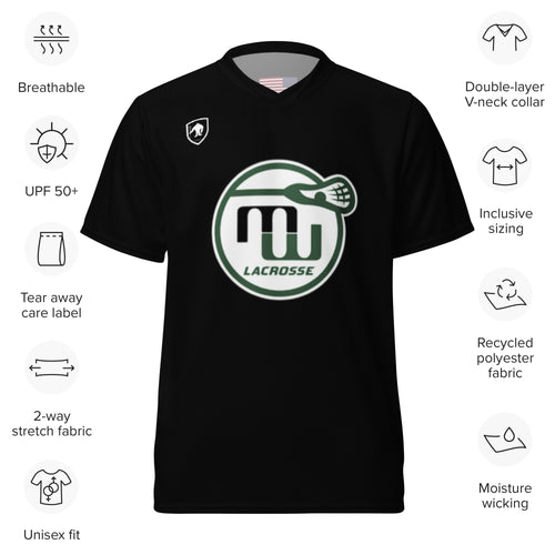 Recycled unisex sports jersey