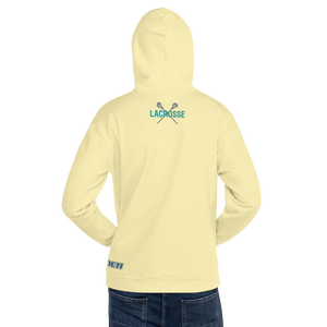 Eat. Sleep. Repeat. Lacrosse Performance Hoodie