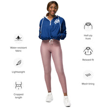 Load image into Gallery viewer, Women’s cropped windbreaker