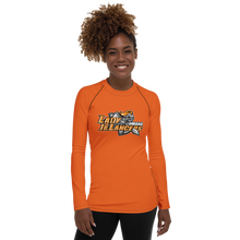 Load image into Gallery viewer, Women&#39;s Performance Rash Guard - Orange