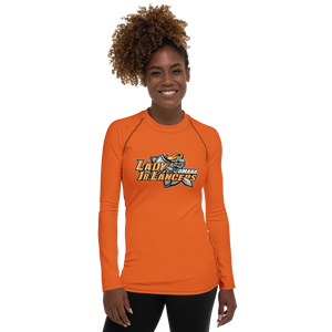 Women's Performance Rash Guard - Orange