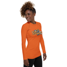 Load image into Gallery viewer, Women&#39;s Performance Rash Guard - Orange