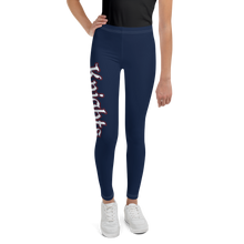 Load image into Gallery viewer, Knights Lacrosse - Youth Girls Leggings