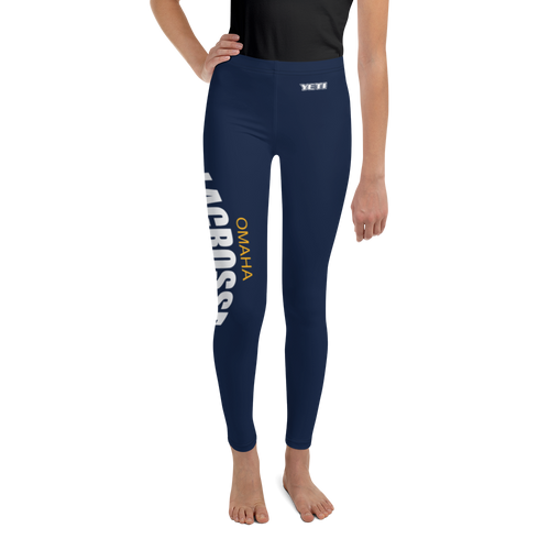 Omaha Lacrosse Club Youth Leggings