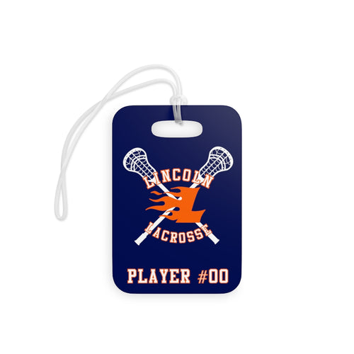 Rampage Lax Player Bag Tag