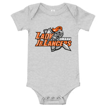 Load image into Gallery viewer, Team Logo Baby short sleeve one piece