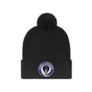 Team Logo Pom Pom Beanie